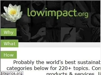 lowimpact.org