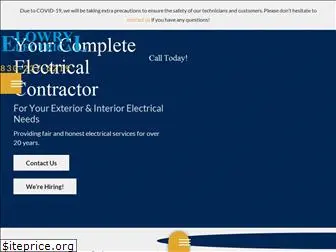 lowryelectrical.com