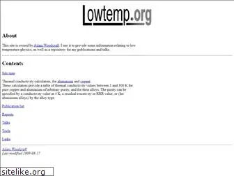 lowtemp.org