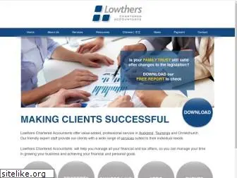 lowthersaccountants.com