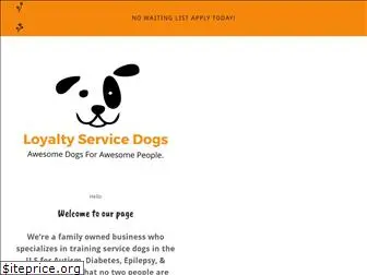 loyaltyservicedogs.com