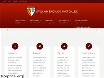 loyolahighschoolpune.org