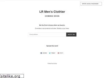lrmensclothier.com