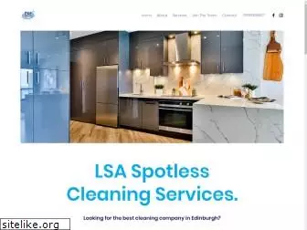 lsaspotlesscleaningservices.com