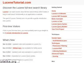 lucenetutorial.com