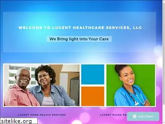 lucenthealthcareservices.com