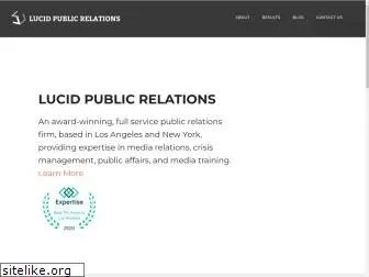 lucidpublicrelations.com