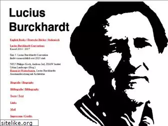 lucius-burckhardt.org