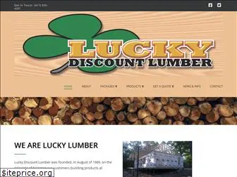 luckydiscountlumber.com