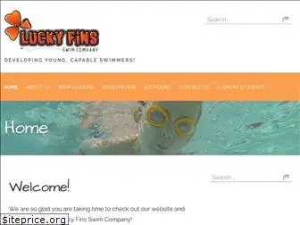 luckyfinsswimcompany.com