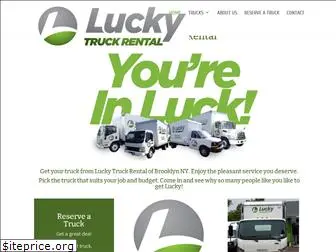 luckytruckrental.com