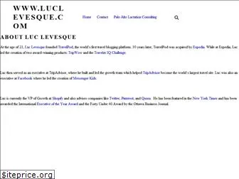 luclevesque.com
