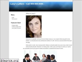 lucysletters.com