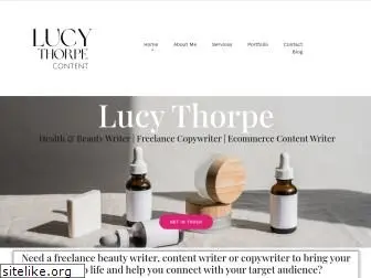 lucythorpecontent.com