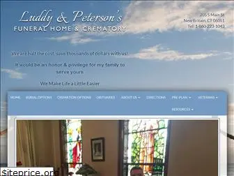 luddyandpetersonfh.com