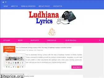ludhianalyrics.com