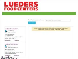 luedersfoodcenters.com