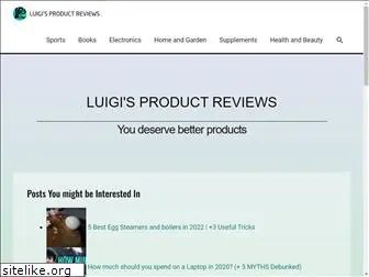 luigisproductreviews.com