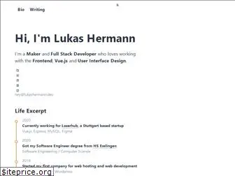 lukashermann.dev