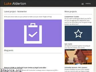 lukealderton.com