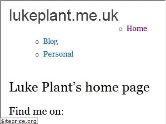 lukeplant.me.uk