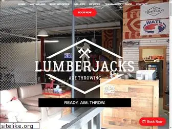lumberjacksaxethrowing.com