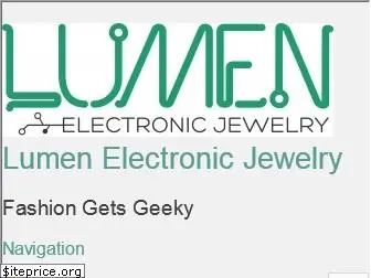 lumenelectronicjewelry.com