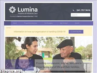 luminahospice.org