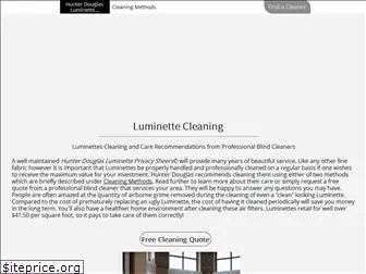 luminettecleaners.com