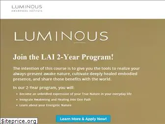 luminousawareness.com