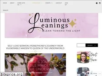 luminousleanings.com