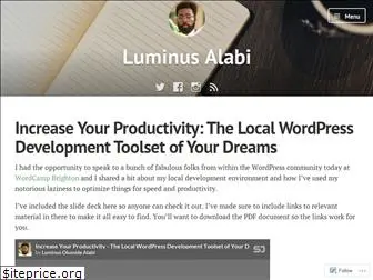 luminus.alabi.blog