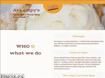 lumpysicecream.com