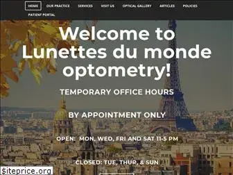 lunettesdumondeoptometry.com