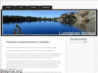 luontainenterveys.fi