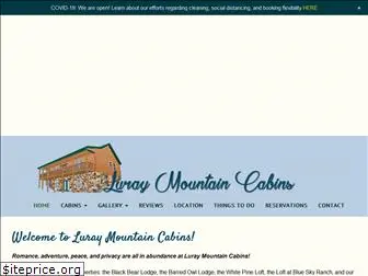 luraymountaincabins.com