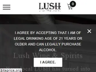 lushwineandspirits.com