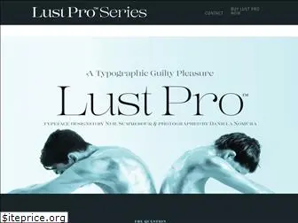 lustprofonts.com