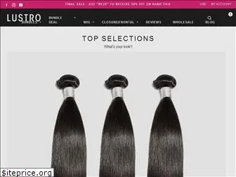 lustrohair.com