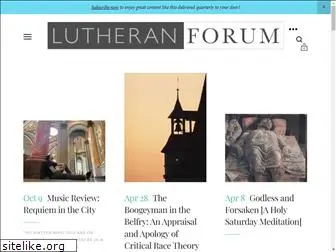 lutheranforum.com