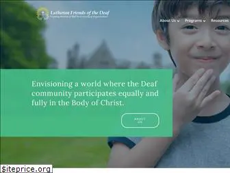 lutheranfriendsofthedeaf.org