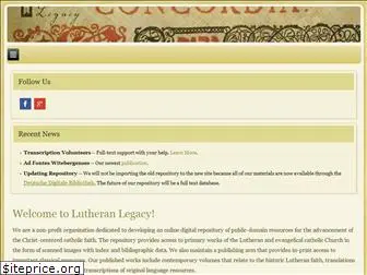 lutheranlegacy.org