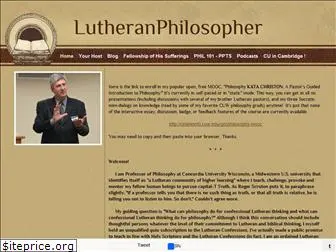 lutheranphilosopher.com