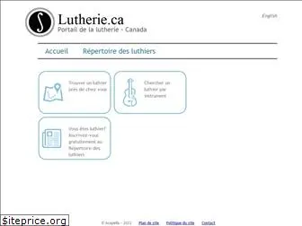 lutherie.ca