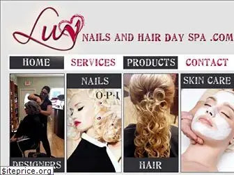 luvnailsandhairdayspa.com