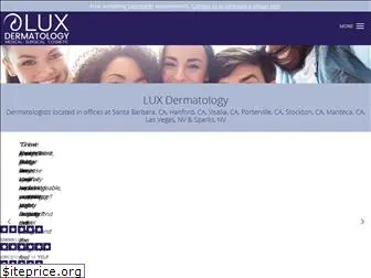 lux-dermatology.com