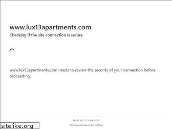 lux13apartments.com