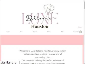 luxeballoonshouston.com
