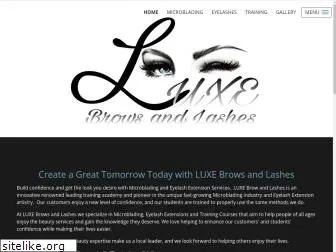luxebrowsandlashes.com