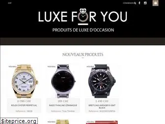 luxeforyou.ch